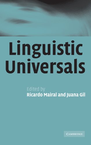 Linguistic Universals 1st Edition Ricardo Mairal Juana Gil
