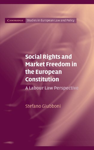 Social Rights And Market Freedom In The European Constitution A Labour Law Perspective Stefano Giubboni