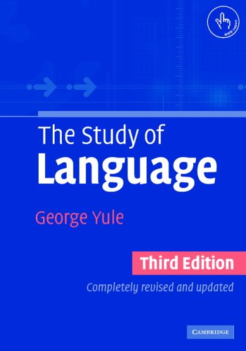 The Study Of Language 3rd Edition George Yule