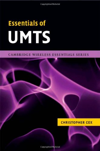 Essentials Of Umts The Cambridge Wireless Essentials Series 1st Edition Christopher Cox