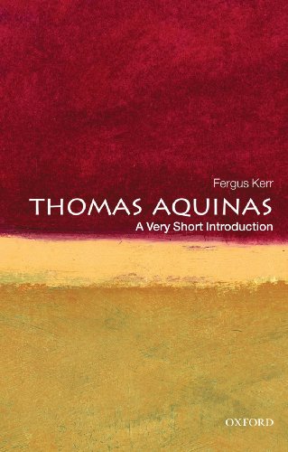Thomas Aquinas A Very Short Introduction Very Short Introductions 1st Edition Fergus Kerr
