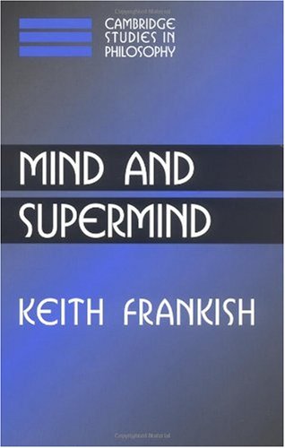 Mind And Supermind 1st Edition Keith Frankish