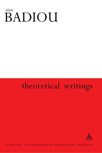 Theoretical Writings Continuum Impacts Alain Badiou Ray Brassier