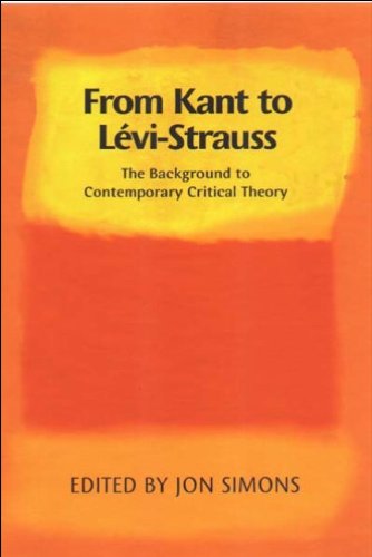 From Kant To Levistrauss Jon Simons
