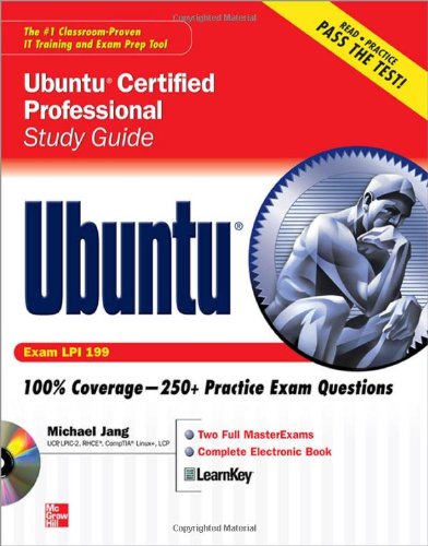 Ubuntu Certified Professional Study Guide Exam Lpi 199 Book Cd Rom 1st Edition Michael Jang