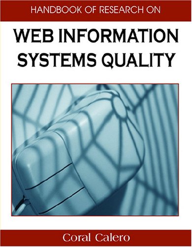 Handbook Of Research On Web Information Systems Quality Coral Calero