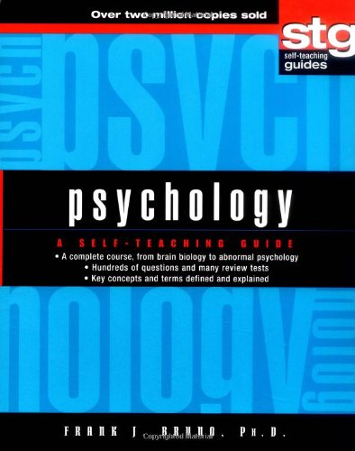 Psychology A Selfteaching Guide 1st Edition Frank J Bruno