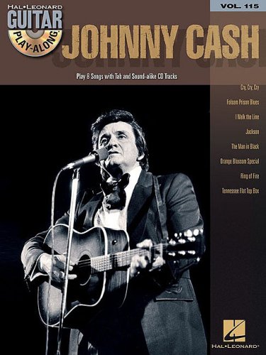 Johnny Cash Guitar Playalong Vol 115 Bkcd Papcom Johnny Cash