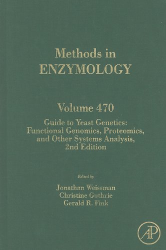Guide To Yeast Genetics Functional Genomics Proteomics And Other Systems Analysis 2nd Edition Jonathan Weissman
