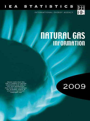 Natural Gas Information 2009 Organization For Economic Cooperation An