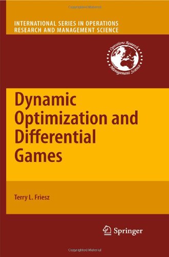 Dynamic Optimization And Differential Games 1st Edition Terry L Friesz Auth