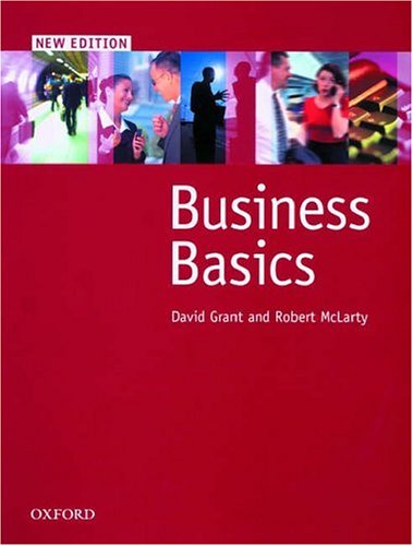 Business Basics Student Book Robert Mclarty David Grant