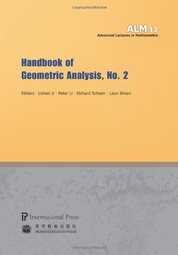Handbook Of Geometric Analysis Various Lizhen Ji University Of Michigan