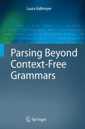 Parsing Beyond Contextfree Grammars 1st Laura Kallmeyer