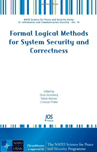 Formal Logical Methods For System Security And Correctness Orna Grumberg