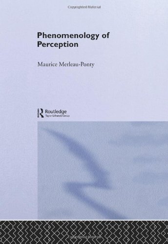 Phenomenology Of Perception 2nd Edition Maurice Merleauponty