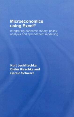 Microeconomics Using Excel Integrating Economic Theory Policy Analysis And Spreadsheet Modelling Illustrated Edition Gerald Schwarz