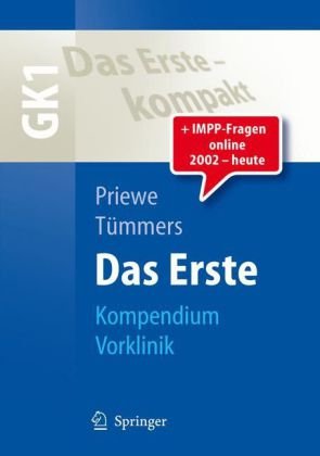 Das Erste Kompendium Vorklinik Gk1 1 A Jesko Priewe Daniel Tmmers