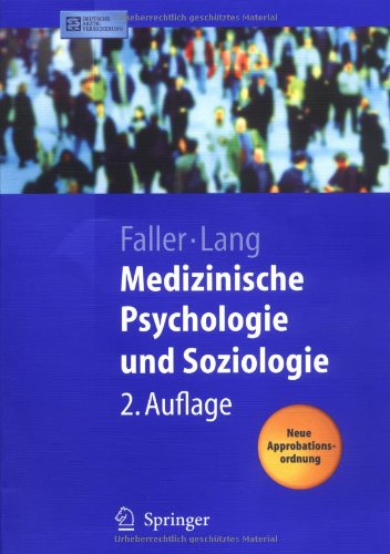 Medizinische Psychologie Und Soziologie 2 Vollst Neu Bearb A Hermann Faller