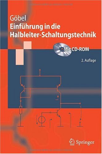 Einfhrung In Die Halbleiterschaltungstechnik 2 Bearb Und Erw Aufl Holger Gbel