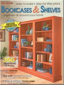 Woodsmith Bookcases Shelves Organize All Around Your Home 350 Illustrations Photos Woodsmith