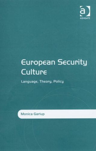 European Security Culture Monica Gariup