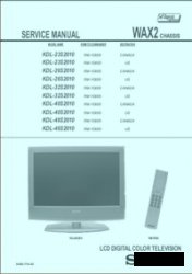 Service Manual Kdl23s2010