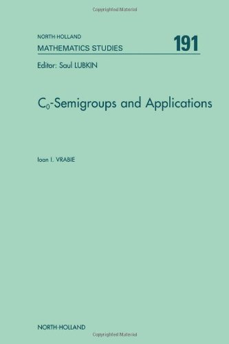 Cosemigroups And Applications Ioan I Vrabie Eds