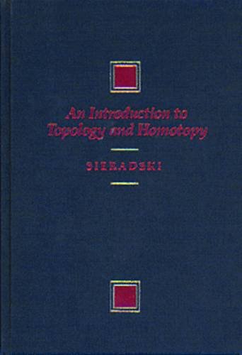 An Introduction To Topology Homotopy Allan J Sieradski