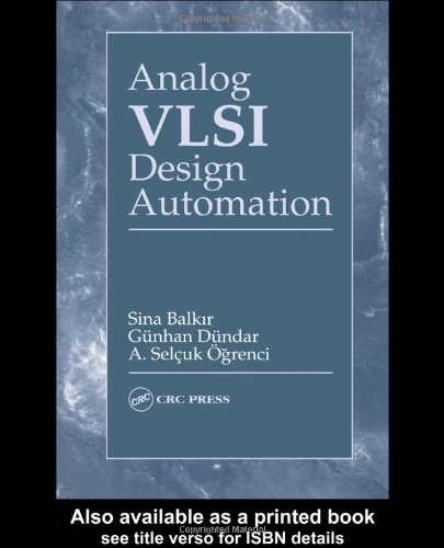 Analog Vlsi Design Automation Ner Guide Sina Balkir Gnhan Dndar