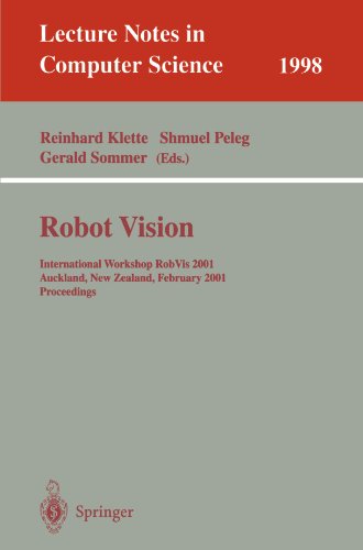 Robot Vision International Workshop Robvis 2001 Auckland New Zealand February 1618 2001 Proceedings 1st Edition Mrten Bjrkman
