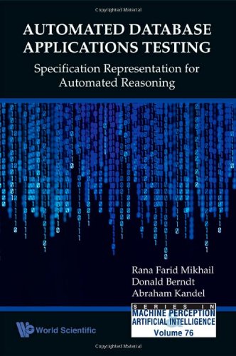 Automated Database Applications Testing Specification Representation For Automated Reasoning Rana Rarid Mikhail