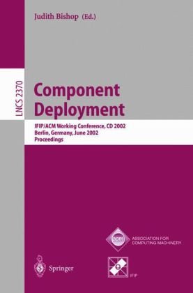 Component Deployment Ifipacm Working Conference Cd 2002 Berlin Germany June 2021 2002 Proceedings 1st Edition Annefrançoise Le Meur