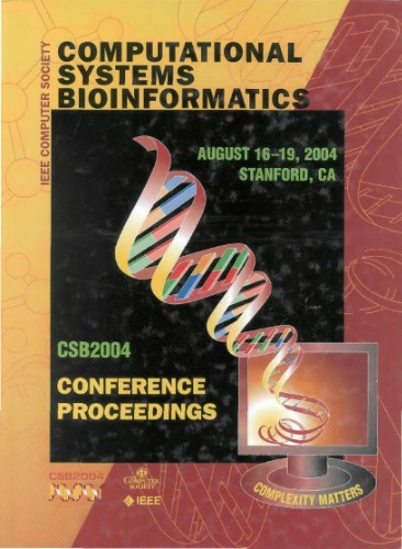 Computational Systems Bioinformatics Conference Computational Systems In Bioinformatics Conference