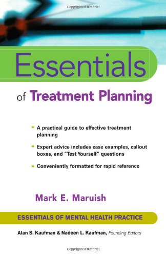 Essentials Of Treatment Planning 1st Edition Mark E Maruish