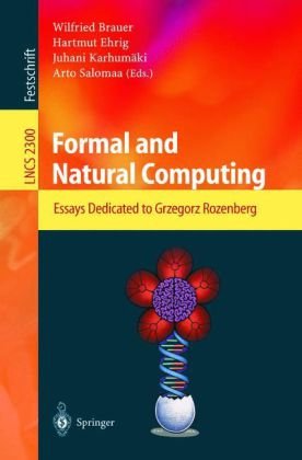 Formal And Natural Computing Essays Dedicated To Grzegorz Rozenberg 1st Edition Jean Berstel