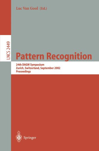 Pattern Recognition 24th Dagm Symposium Zurich Switzerland September 1618 2002 Proceedings 1st Edition J Giebel