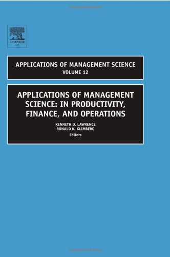 Applications Of Management Science 1st Edition Ronald Klimberg