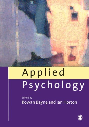 Applied Psychology Current Issues And New Directions Annotated Edition Professor Rowan Bayne