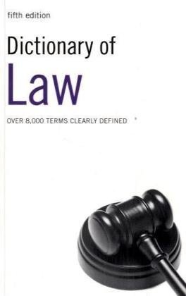 Dictionary Of Law 4th