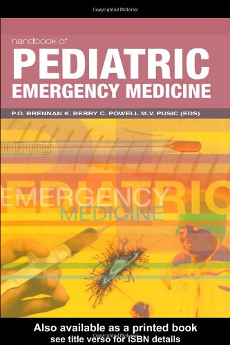Handbook Of Pediatric Emergency Medicine 1st Edition Po Brennan