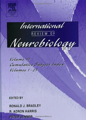International Review Of Neurobiology Vol 57 1st Ronald J Bradley