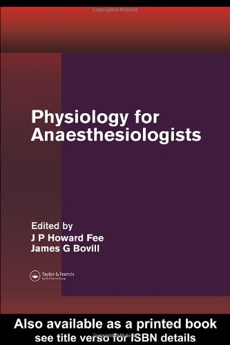 Physiology For Anaesthesiologists 1st Edition Jp Howard Fee