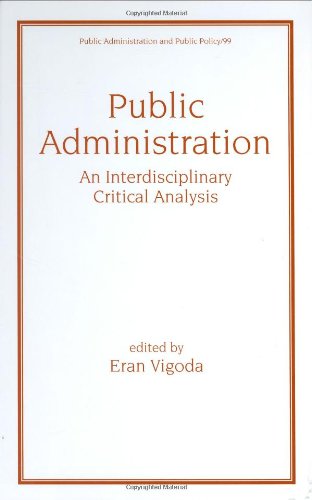 Public Administration 1st Eran Vigodagadot