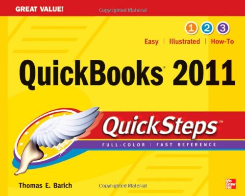 Quickbooks 2011 Quicksteps 2nd Edition Thomas Barich