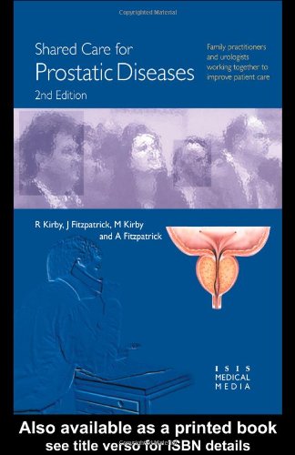Shared Care For Prostatic Diseases 2nd Edition John M Fitzpatrick