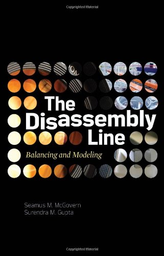 The Disassembly Line Balancing And Modeling 1st Edition Seamus M Mcgovern