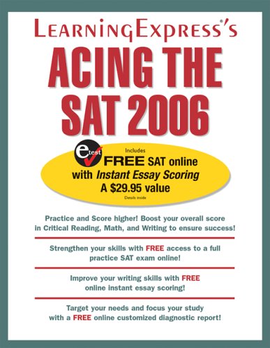 Acing The Sat 2006 Learning Express