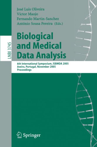 Biological And Medical Data Analysis 6th International Symposium Isbmda 2005 Aveiro Portugal November 1011 2005 Proceedings 1st Edition Jerzy Sas
