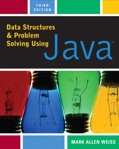 Data Structures And Problem Solving Using Java 3rd Edition Mark Allen Weiss